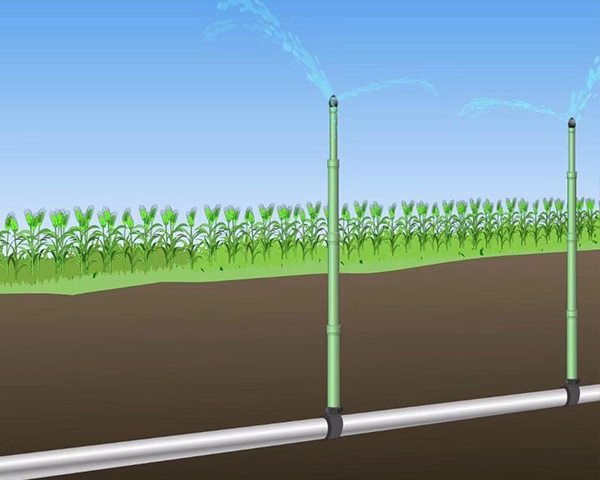 地埋式多節自動伸縮噴灌集成設備